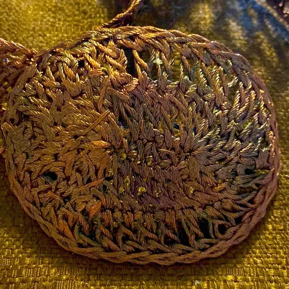 Hand made Vintage COPPER WIRE LADIES ADJUSTABLE BELT display picture 2